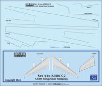 Airbus A380 - Wing and Horizontal Stab Striping - Image 1