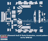 Zimmerit StuG IV Early Production - Second Pattern (for Rye Field Model kits) - Image 1
