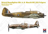 Bristol Beaufighter Mk. Ic &  Macchi MC.202 Folgore North Africa 1942 - Image 1