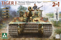 Tiger I Sd.Kfz.181 Pz.Kpfw.VI Ausf.E Michael Wittmanns Tiger Normandy 1944 - Late/Late Command-Production With Zimmerit (2 In 1) - Image 1