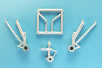 Boeing 727 - Landing Gear (designed to be used with Airfix kits) - Image 1