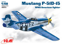 Mustang P-51D-15 WWII American  fighter - Image 1