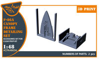 F-86A Canopy Frame Detailing Set For Clear Prop Kits