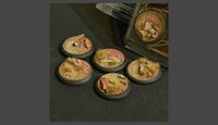 Badlands Bases Round Lip 40mm (x5) - Image 1