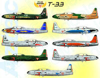 Lockheed T-33 Shooting Star - Mexican Air Force Set