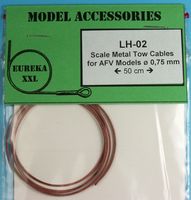 0.75mm Metal wire rope for AFV Kits