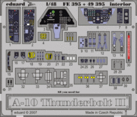 A-10 interior HOBBY BOSS