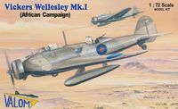 Vickers Wellesley Mk.I (African Campaign) British long range bomber