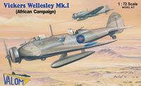 Vickers Wellesley Mk.I (African Campaign) British long range bomber