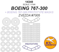 Boeing 767-300 + prototype masks - Image 1