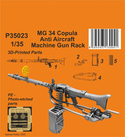 MG 34 Copula Anti Aircraft Machine Gun Rack - Image 1