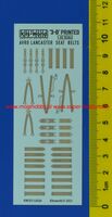 Avro Lancaster B Mk. I/III Seat and Turrets Belts (for Border and Hong Kong Models kits)