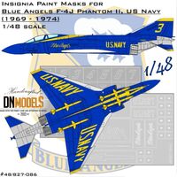 Blue Angels F-4J Phantom II Insignia Paint Mask Set