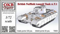 British Nuffield Assault Tank A.T.1