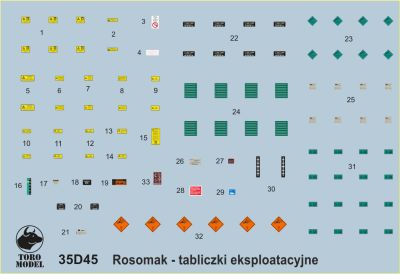 KTO Rosomak - tabl. eksploatacyjne - Image 1