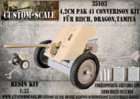 4.2 cm Pak 41 conversion kit for Riich, Dragon Tamiya - Image 1