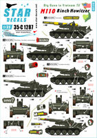 Big Guns in Vietnam # 4. US M110 8 inch SP Guns.
