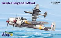 Bristol Brigand T.Mk.4 British light and fast bomber used for training of radar operators