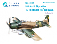 A-1J 3D-Printed and coloured Interior on decal paper - Image 1