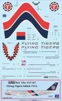 Boeing 747 - Flying Tigers Initial Bo-747s with Shark Mouth - Image 1