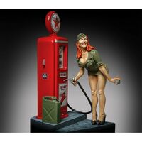 Pin-Up At The Gas Pump - Image 1