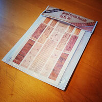 Wood Grain Decals Tailored To Sd.Ah. 115