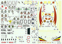 Wessex HU.5 andMirage 5BA Decals