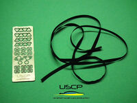 Racing Seatbelts PE Set Black