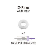 Airbrush White O-Rings only for Premium Mobius