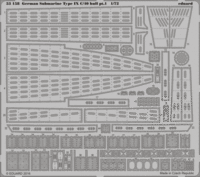 German Submarine Type IX C/40 hull pt. 1   REVELL 05133 - Image 1