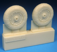 Bf 109G-10 and Bf 109K-4 Mainwheels