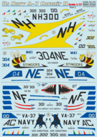 A-7 Corsair II Part-2 + A-7 Corsair II technical stencils - Image 1