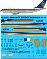 BRITISH CALEDONIAN AIRBUS A310-200 - Image 1