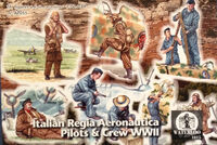 Italian WWII Regia Aeronautica Pilots and Ground Grew (16 figures)