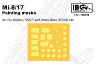 Mi-8/17 Painting Masks (For IBG Models (72907) And HobbyBoss (87208) Kits)