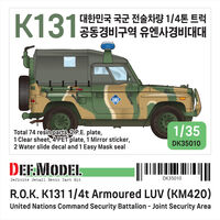 R.O.K K131A UNCSB - JSA 1/4t Utility truck (full resin kit)