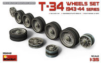 T-34  WHEELS SET. 1943-44 SERIES