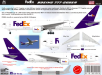 Boeing 777-200f FEDEX