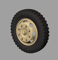 Opel Blitz Road Wheels Early (Gelande Pattern) - Image 1