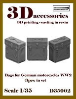 Bags For German WWII Motorcycles (3 pcs)