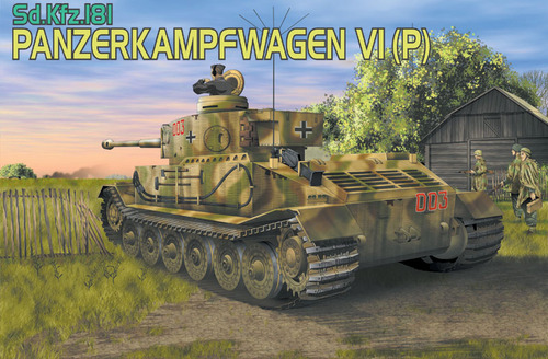 Sd.Kfz 181 Panzerkampfwagen VI (P) - Image 1