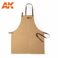 AK WORK APRON - BROWN