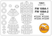 FW 189A-1 / FW 189A-2 (ICM) + wheels masks