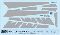 Boeing 747-200/300 - Upper and Lower Coroguard (for Hasegawa kits)