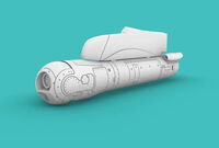 DAMOCLES Targeting Pod with pylon for Rafale Revell and Hobby Boss kits