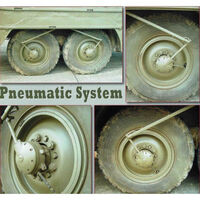 Wheels and Inflating Mechanism for DUKW (for Italeri Kits) - Image 1