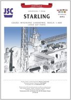 Detale wycinane laserowo do statku STARLING
