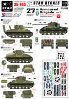 Br. 27th Arm.Bde. D-Day/Normandy # 2. Sherman III, Firefly Vc
