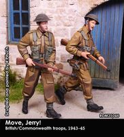 Move, Jerry! British/Commonwealth troops, 1943-45 (2 figures)