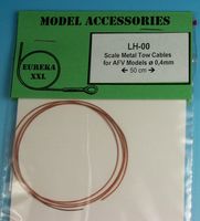 0.4mm Metal wire rope for AFV Kits